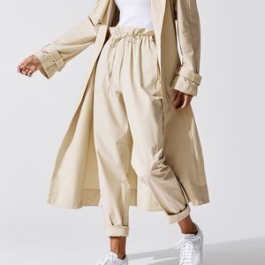 Carbon38 Stretch Woven Drawstring Pant